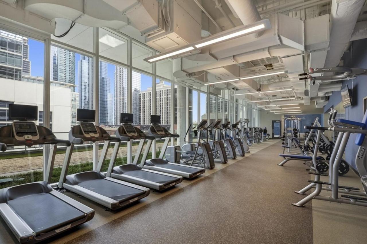 시카고 South Loop 1Br W Gym Pool Nr Grant Park Chi-764 아파트 외부 사진